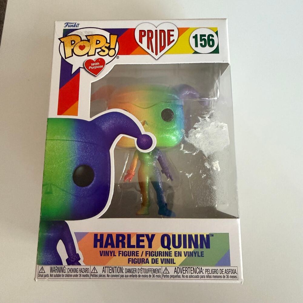 Funko Pop! Vinyl: Harley Quinn Pride Edition #156